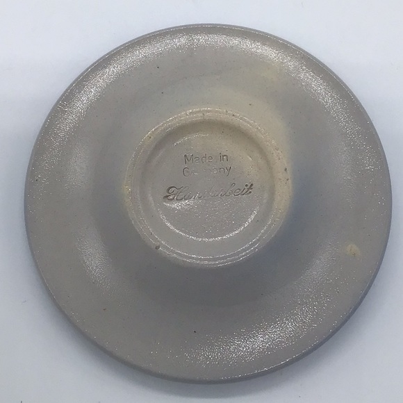 Vintage Handarbeit German Pottery Salt Glaze Tea Light Holder - Picture 4 of 4